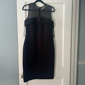 Elegant Black Sleeveless Dress